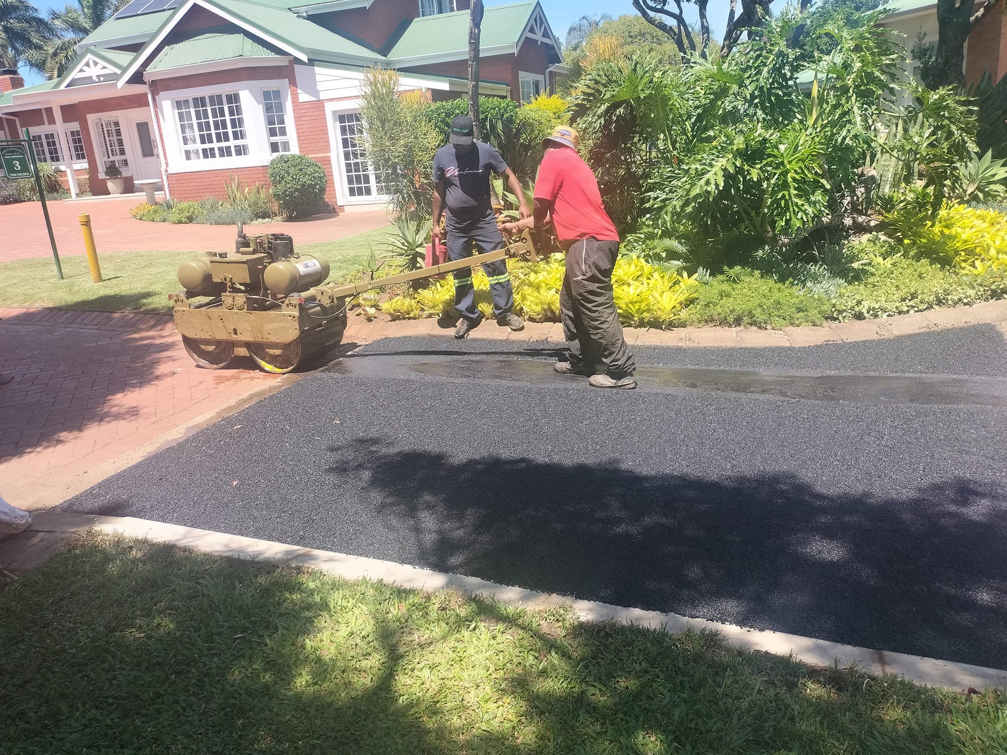Site civil works — footing prep